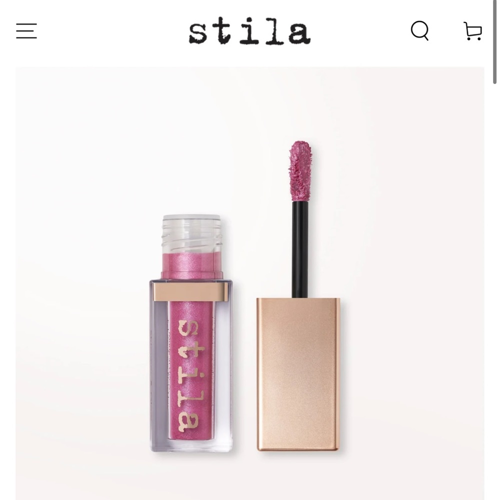 New! stila shimmer and glow liquid eye shadow in “daring”